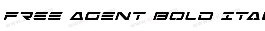 Free Agent Bold Ital字体转换 Free Agent Bold Ital字体转换
